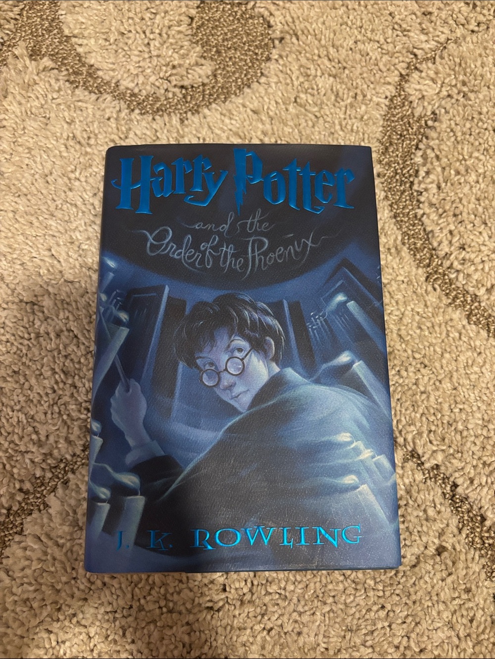Harry Potter and the Order of the Phoenix - Blue Hardcover